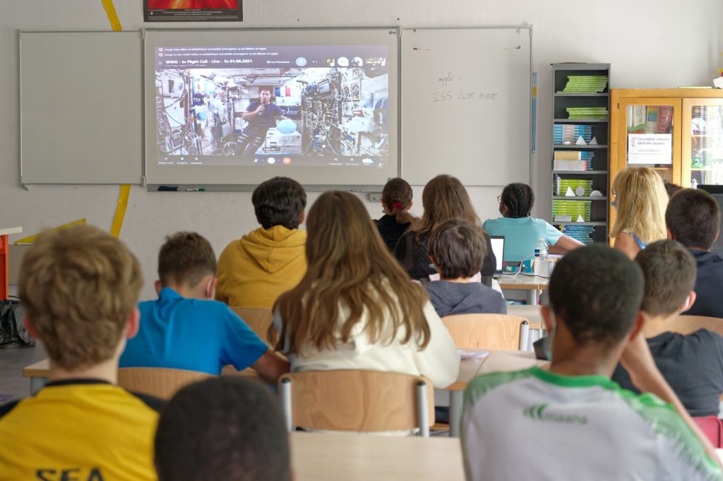 Thomas Pesquet collège Blanqui
