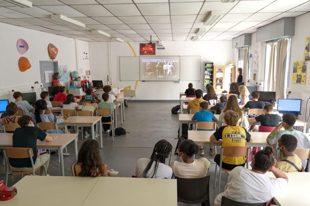 Thomas Pesquet collège Blanqui
