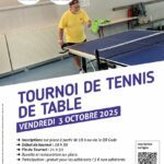 Tournoi Tennis de table