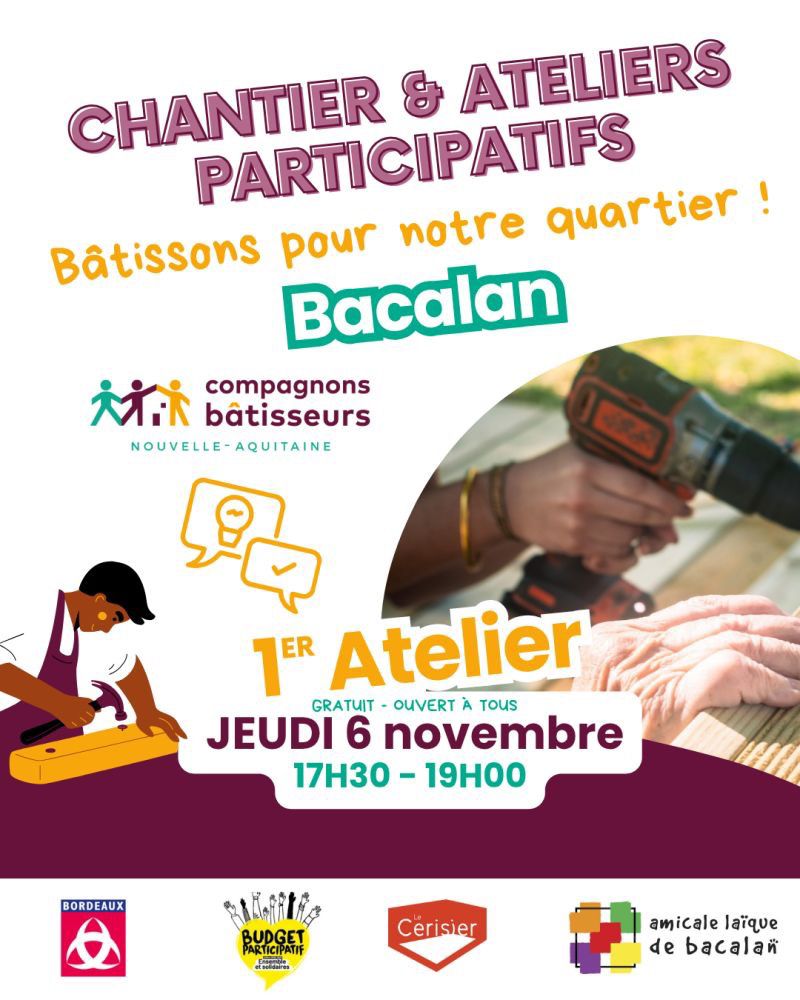 Chantier et ateliers participatifs
