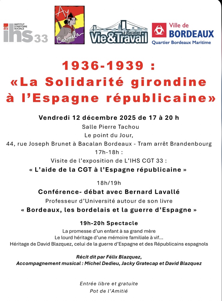 Les 3 jours en Décembre de VIE ET TRAVAIL