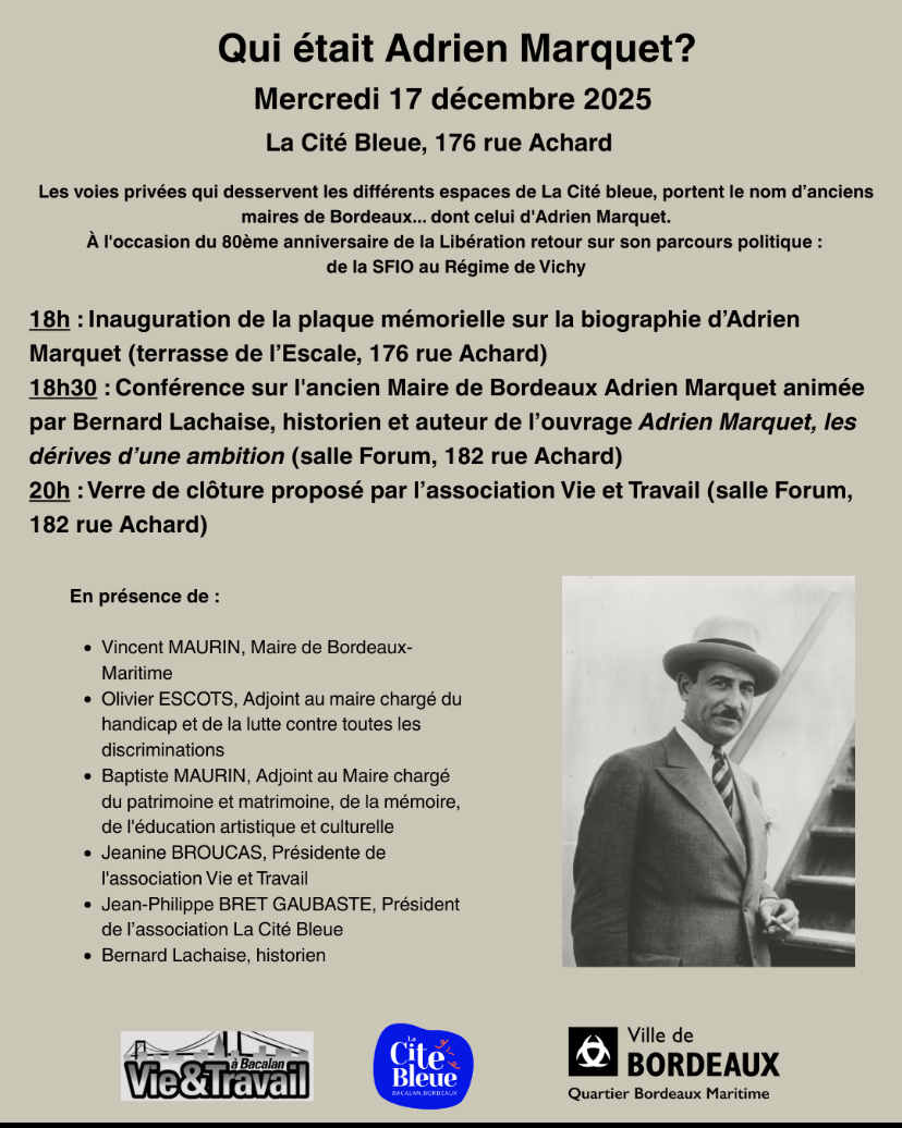 Les 3 jours en Décembre de VIE ET TRAVAIL