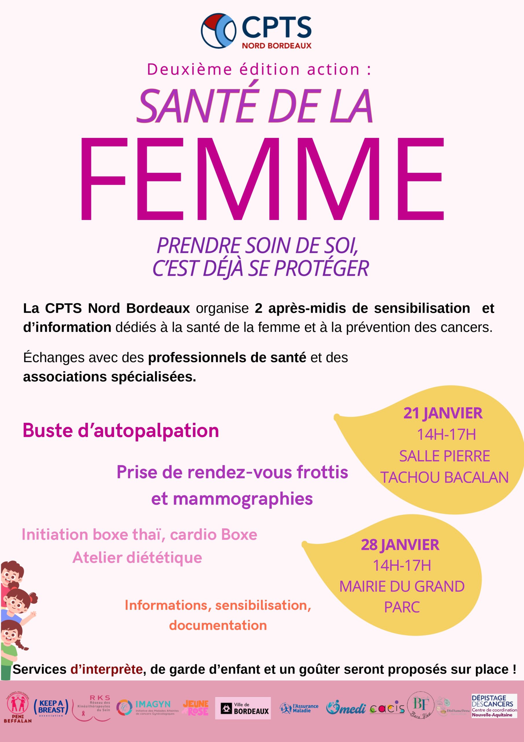 2ᵉ édition de la sensibilisation à la santé des femmes
