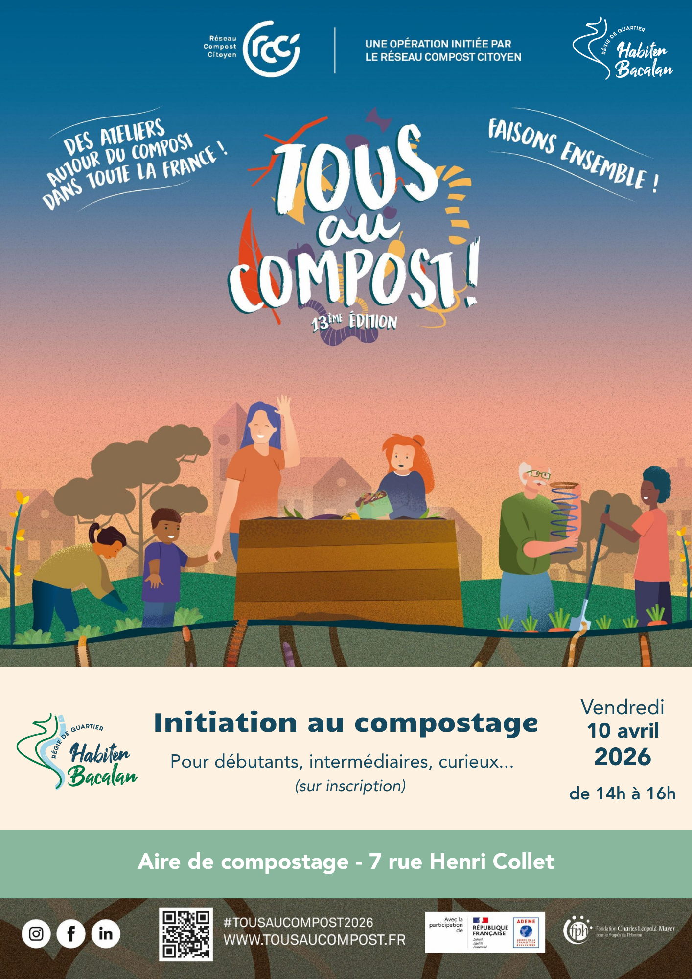 Initiation au compostage - Tous au Compost - 10/04