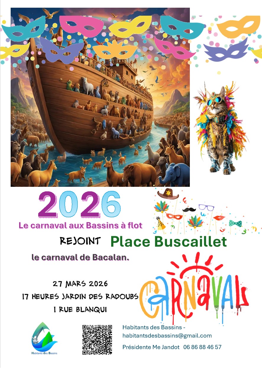 CARNAVAL des BASSINS A FLOT