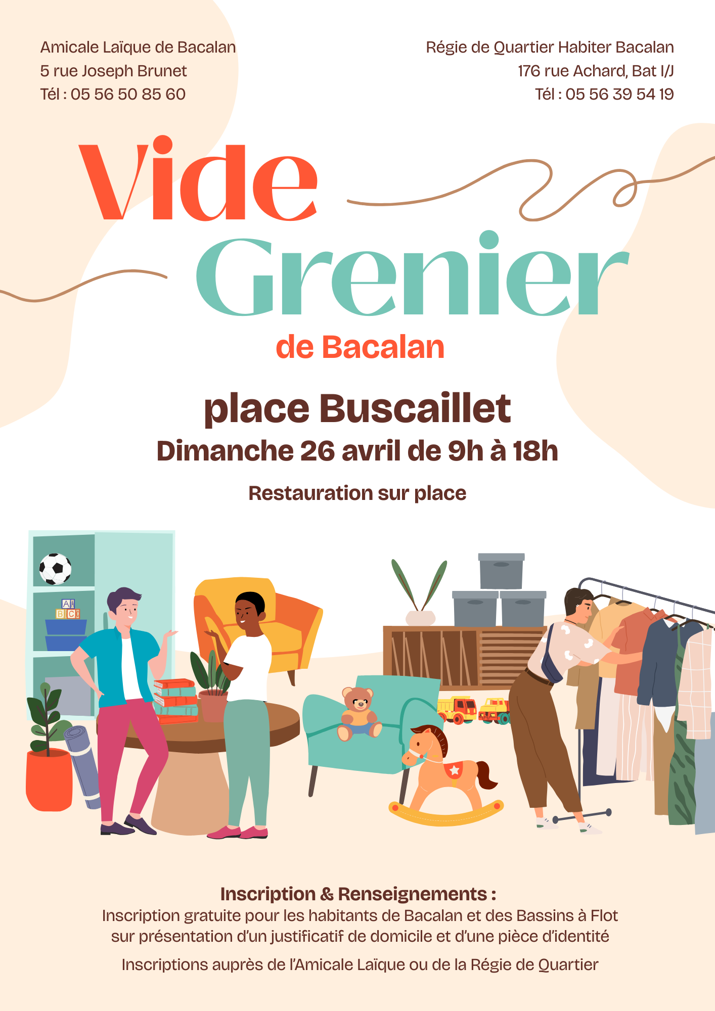 Vide-grenier de Bacalan