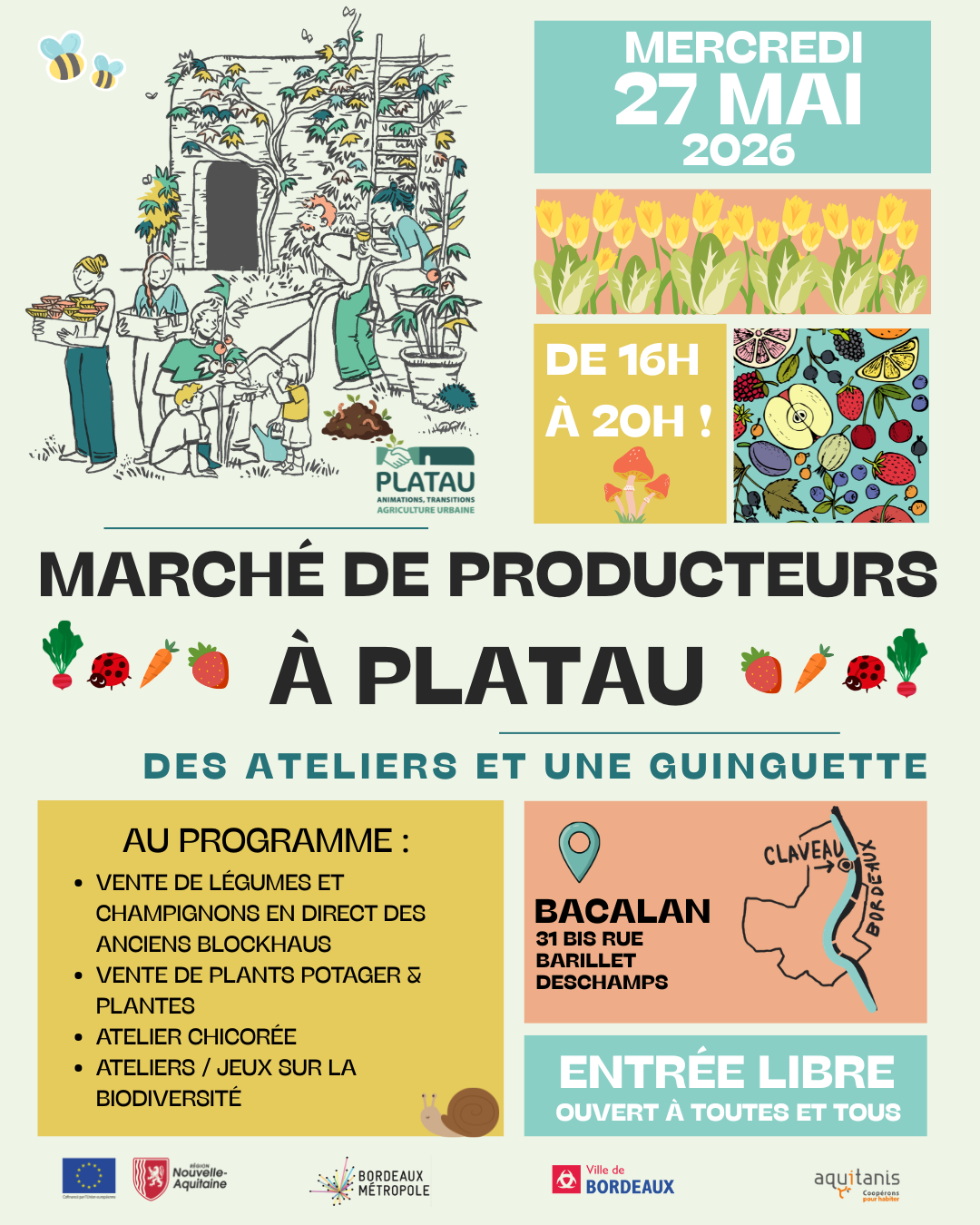Un marché pas comme les autres