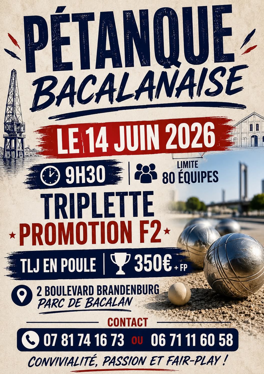 Concours de pétanque
