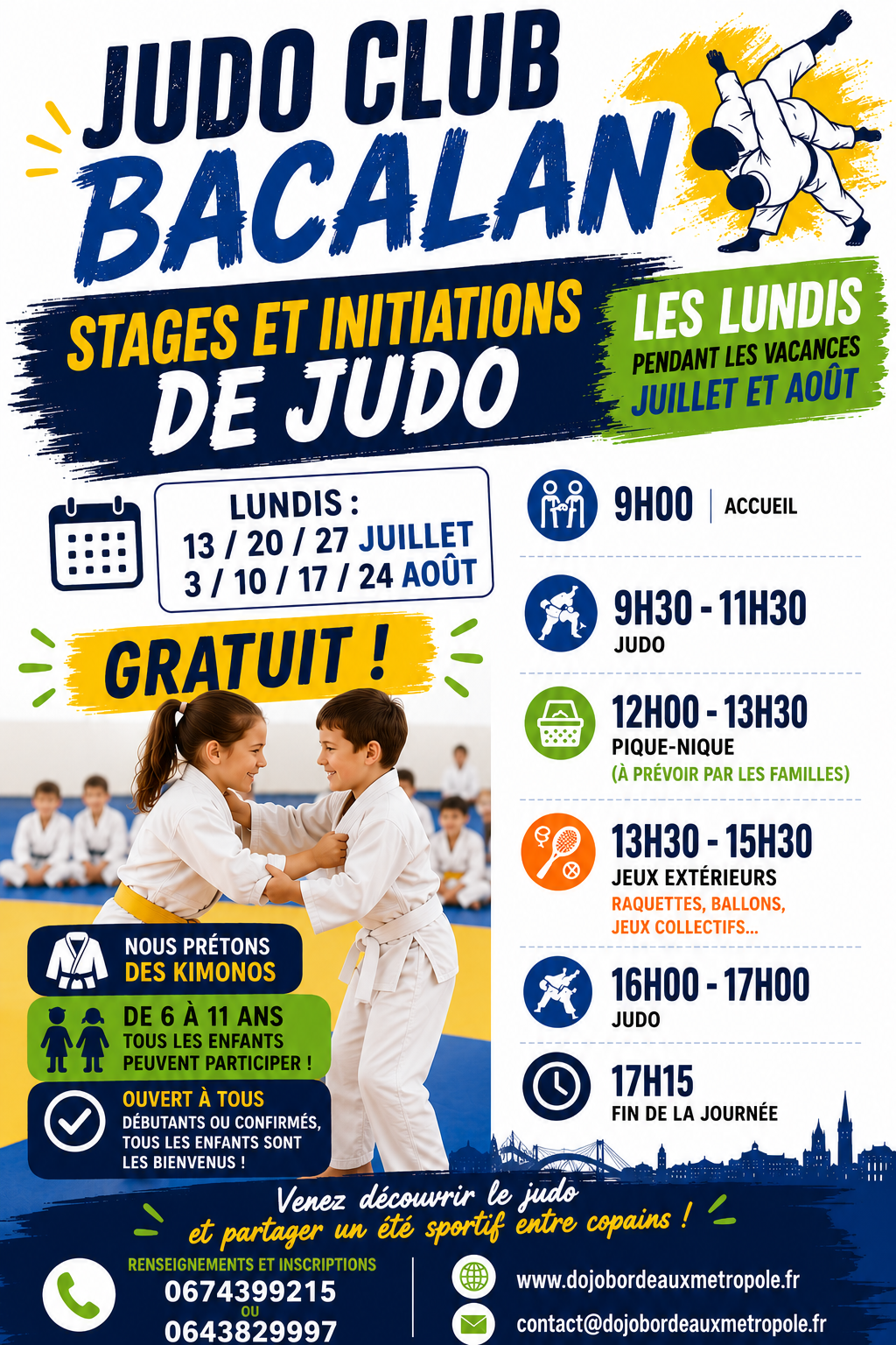 Stage JUDO